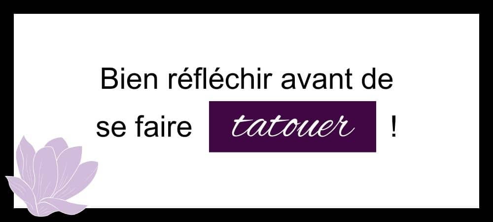 Lire la suite à propos de l’article Bien réfléchir avant de se faire tatouer