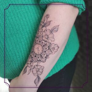 Tatouage floral (10)